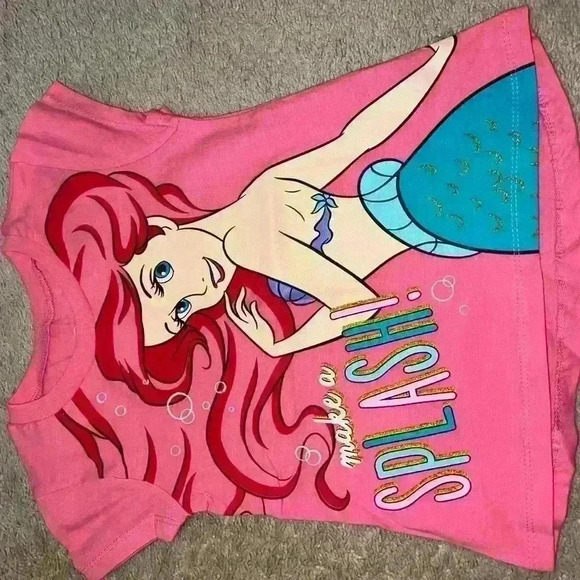 Disney Princess Kids T-Shirts - Multi-Color - Picture 2 of 5